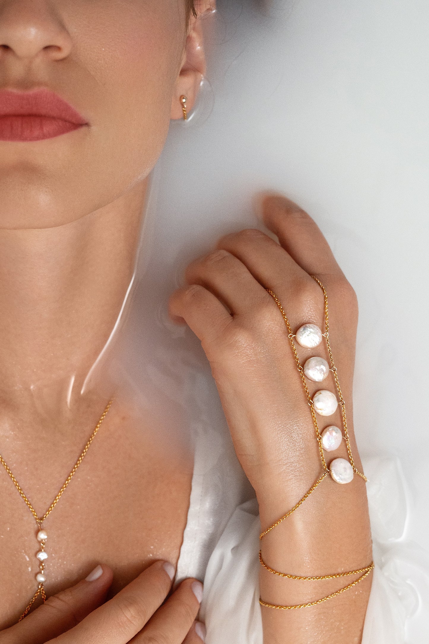 Imperial Pearl Hand Chain